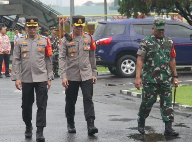 Kapolrestabes Medan Kawal Pengamanan VVIP Kunjungan Presiden RI di Lanud Soewondo