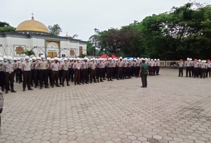 Danramil 1311-02/ Bungku Selatan Motivasi Security PT IMIP dan Sosialiasi Rekrutmen Komcad Matra Darat TA 2023