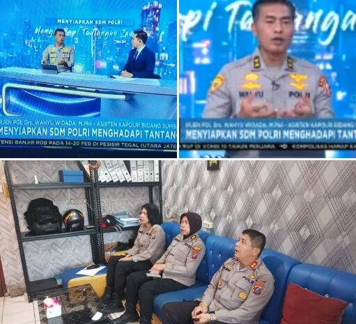  SDM Polrestabes Medan Gelar Acara TVRI Dialog Indonesia Bicara