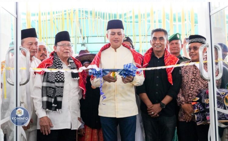 Wakil Bupati Karo Dampingi Wagub Sumut Hadiri Peresmian Masjid Al-Muslimun