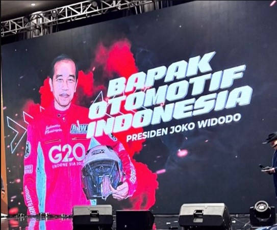 Presiden Jokowi Harap Indonesia Indonesia Juara Ajang Kejuaran Otomotif