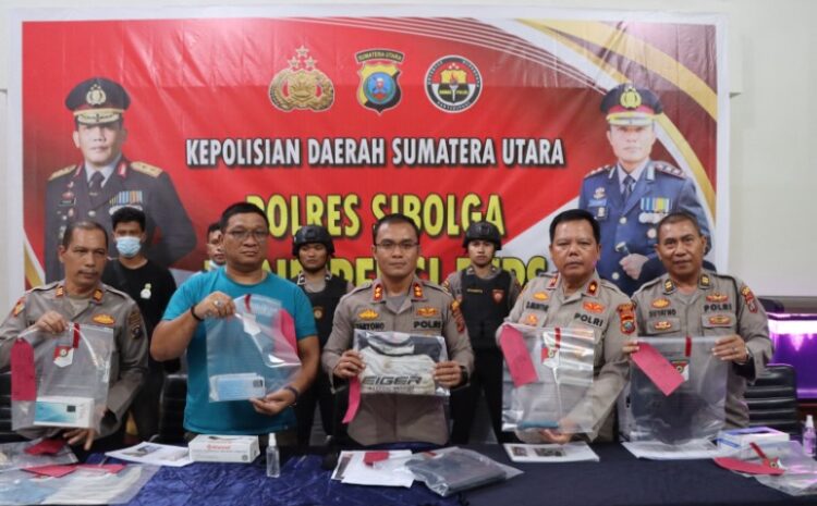  Polres Sibolga Ringkus Pelaku Pembunuhan di Hotel Bona Pasogit