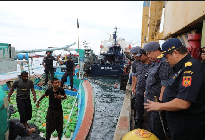  BNN Bersama Bea Cukai Gagalkan Penyelundupan 309 Kg Sabu Asal Iran