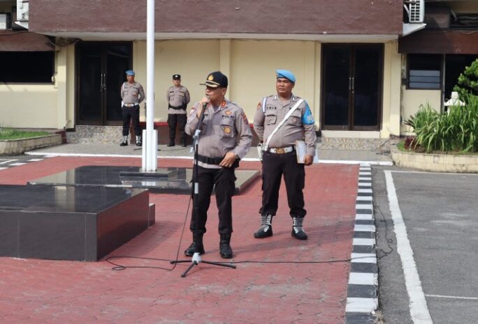  Masuki Masa Purna Bakti, Kasat Binmas Minta Personel Tetap Jaga Nama Baik Polrestabes Medan