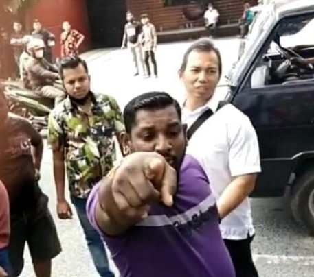  Wartawan Dilarang Preman Meliput Pra Rekontruksi Kasus Anggota Dewan