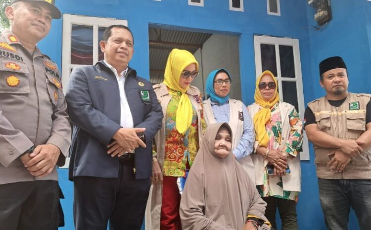 Resmikan Rumah Nek Edisah, Pendiri KSJ dan Ketua Kartini KSJ Pusat Disambut Antusias Ratusan Masyarakat