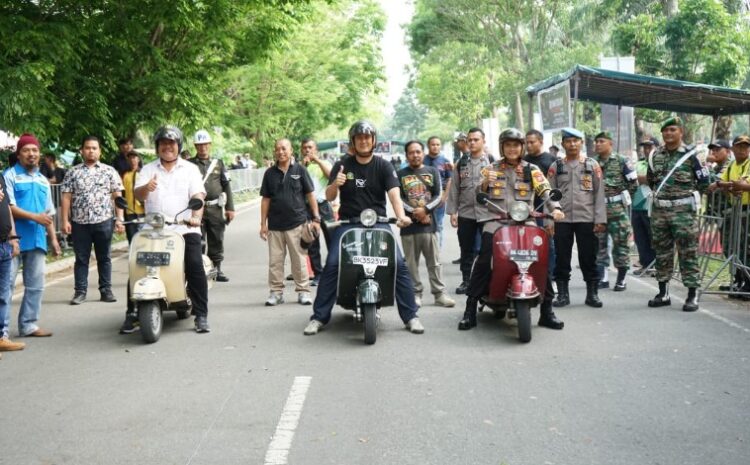 Wakil Bupati Asahan Apresiasi Drag Bike Trophy Kodim 0208/AS