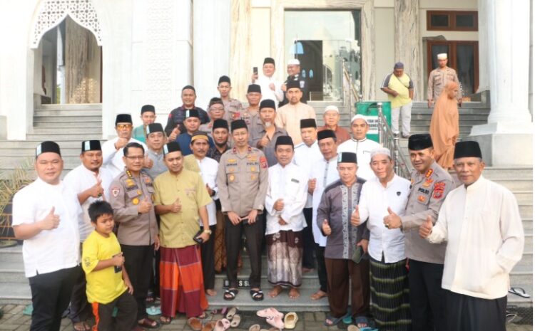  Safari Jumat Berkah di Masjid Nurul Islam, Wakapolda Sumut: Masyarakat Mempunyai Tugas Sama Jaga Keamanan