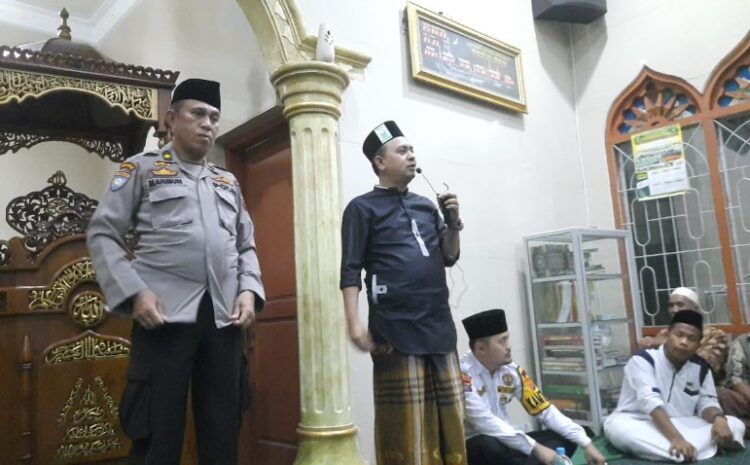 Serahkan Sembako, Safari Ramadhan Ar-Raudhah Polda Sumut Sambangi Mesjid Al-Ikhlas