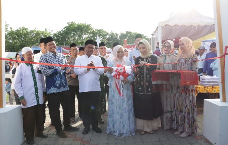  Bazar Kampung Ramadan Dambaan Resmi Dibuka, Bupati Sergai: “Semoga UMKM Terus Bangkit”