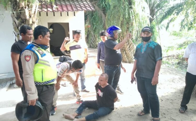 GKN di Kelurahan Titi Papan, Polres Pelabuhan Belawan Ringkus Pengedar Sabu