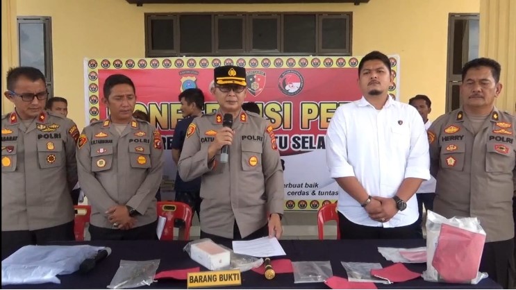 5 Pelaku Curat dan Curanmor di Hotel Tio Diringkus Polres Labusel