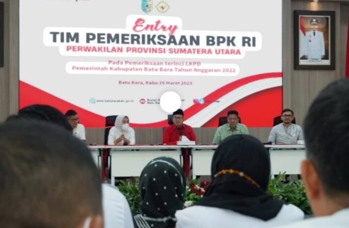 Bupati Batubara Minta Seluruh OPD Transparan Dalam Pemeriksaan Terinci LKPD