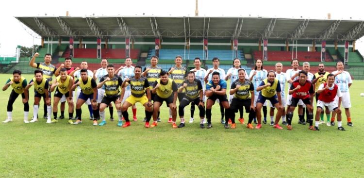 Polrestabes Medan Menang Lawan Jurnalis All Star, Skor 6-5