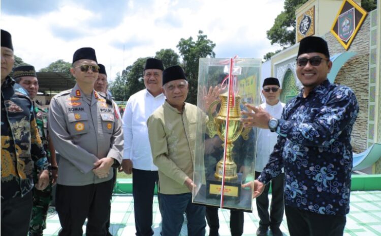 Resmi Ditutup Bupati Asahan, Kecamatan Air Joman Raih Juara Umum di MTQN Ke-54