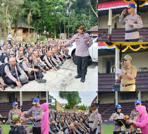  Resimen Rahesa Aditya Diandra Ikuti Bintra Lemdik dan Penyambutan Sebagai Warga Kota Sukabumi