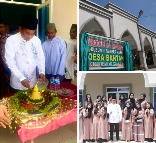  Kedua Kalinya dalam Sepekan, Bupati Sergai Hadiri Peringatan Isra Mi’raj Sekaligus Resmikan Masjid