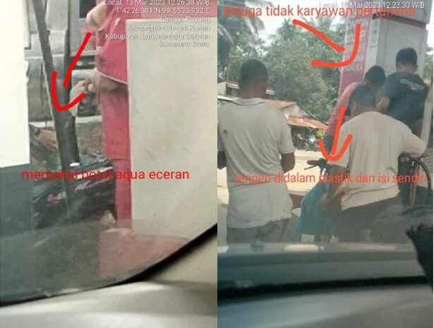  Utamakan Pengisian BBM dengan Drigen, LSM SPM Minta Cabut Izin SPBU Sei Kanan Labusel