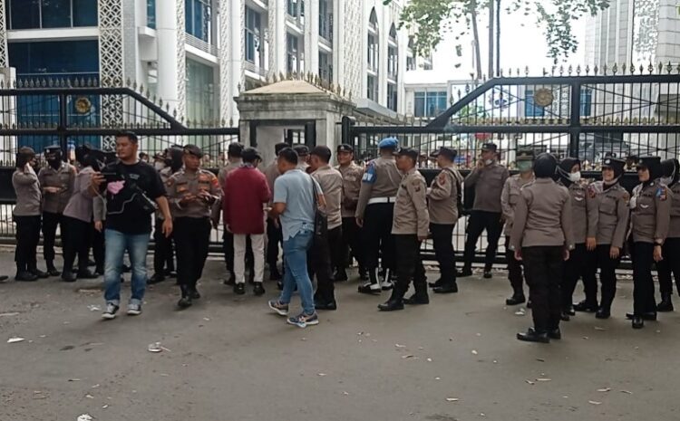 Dikawal Polrestabes Medan, Demo KSPSI di DPRD Sumut Kondusif