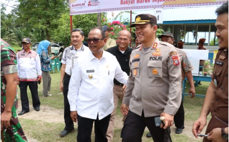 Kapolres Simalungun Monitoring Pilpanag, 1.388 Personel Dikerahkan