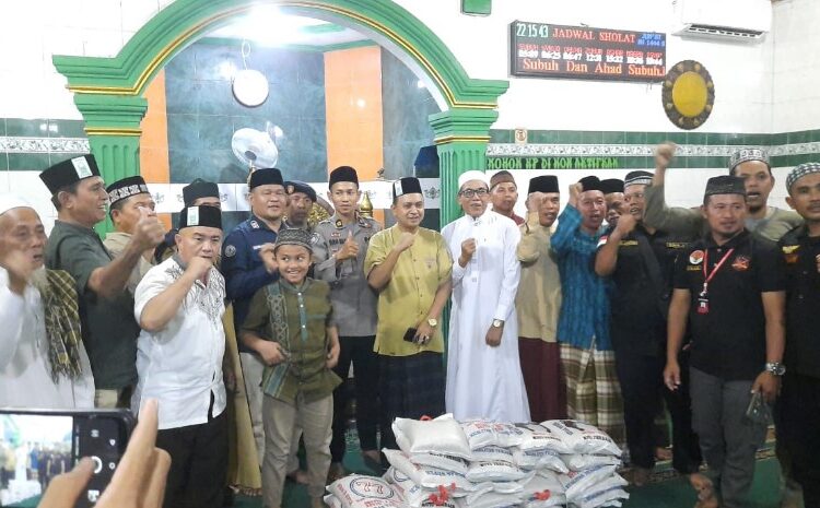 Safari Ramadhan “Polisi Mendengar dan Memberi Solusi” Digelar di Masjid Al-Ismailiyah