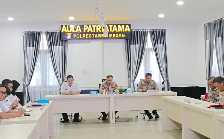  Polrestabes Medan Gelar Pelaksanaan Audit Kinerja Tahap 1 2023 Itwasda Polda Sumut