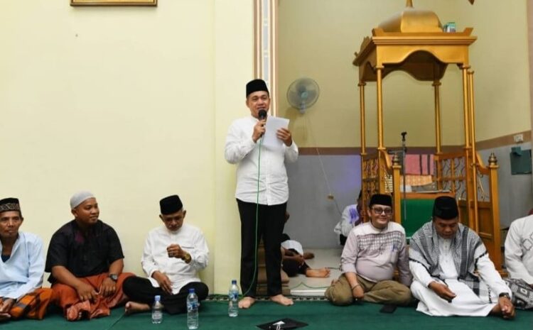  Tim Safari Ramadhan Pemkab Batubara Kunjungi Desa Sumber Tani