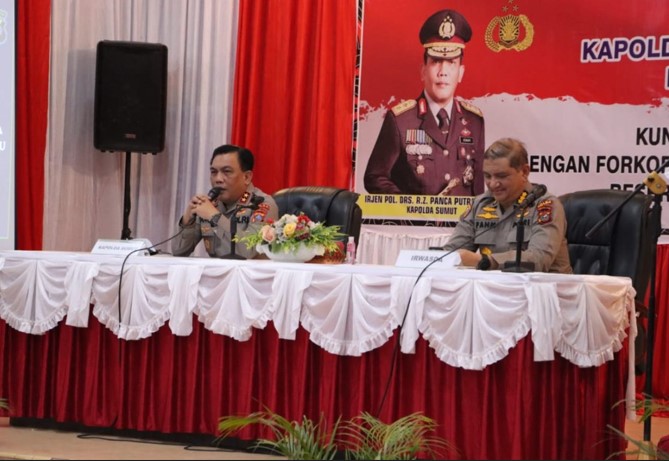  Cek Persiapan Ops Ketupat Toba, Kapolda Sumut Kunker Ke Polres Labuhanbatu