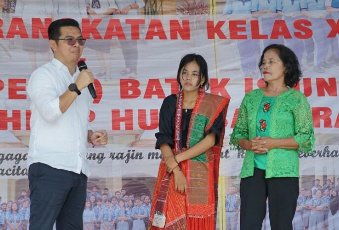  Motivasi Siswa SMA HKBP Hutabayu, Bane Raja Manalu: Orang Malas Akan Jatuh Pada Kegagalan