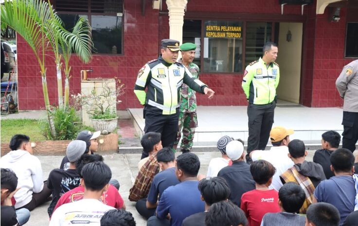  Patroli Asmara Subuh Polres Batubara, 47 Orang dan 43 Sepeda Motor Diamankan