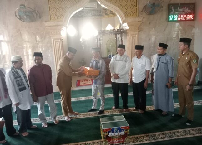  17 Masjid di 17 Kecamatan Dikunjungi Tim Safari Ramadhan Pemkab Sergai