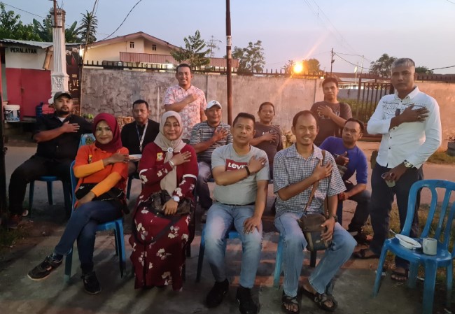  Pererat Tali Silaturahmi, Pewarta Polrestabes Medan Gelar Buka Puasa Bersama di Kediaman Wartawan Tribun