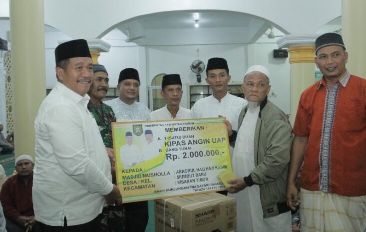  Wabup Asahan Safari Ramadhan Khusus, Imbau Jemaah Jaga Kerukunan Beragama