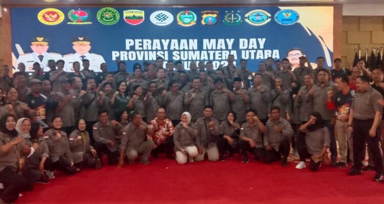  Kapolrestabes Medan Sukses Amankan May Day di Rumdis Gubernur Sumut