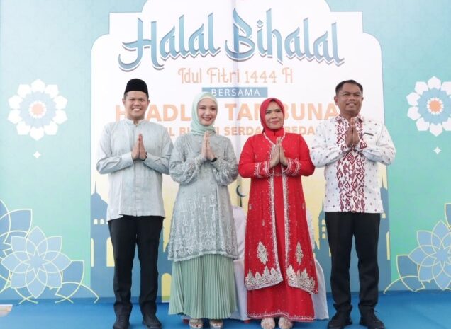 Jadikan Momentum Silaturahmi Dengan Masyarakat, Wakil Bupati Serdang Bedagai Gelar Open House Idul Fitri