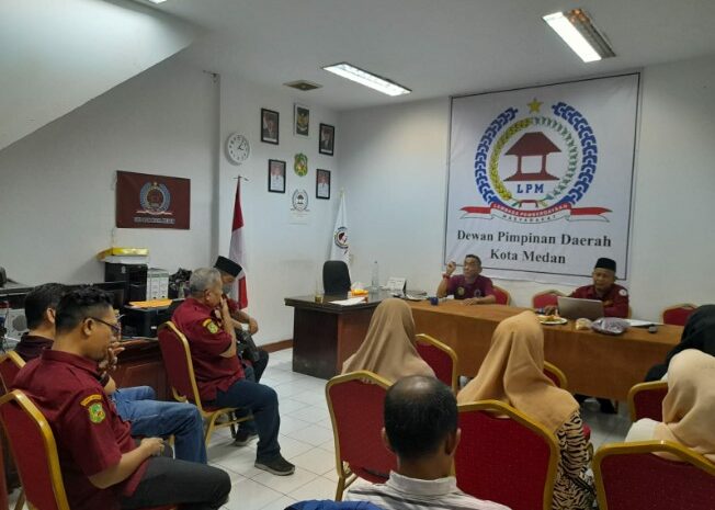  DPD LPM Kota Medan Laksanakan Persiapan Rapat Kerja Daerah