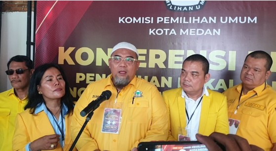  Andalkan 3 Caleg Petahana, Golkar Target Rebut 8 Kursi DPRD Medan