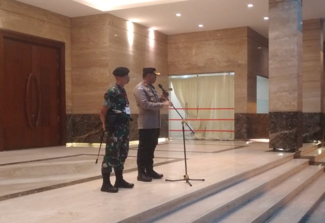  Wakapolrestabes Medan Pimpin Apel Jelang Kedatangan Ibu Negara di Wisma Benteng