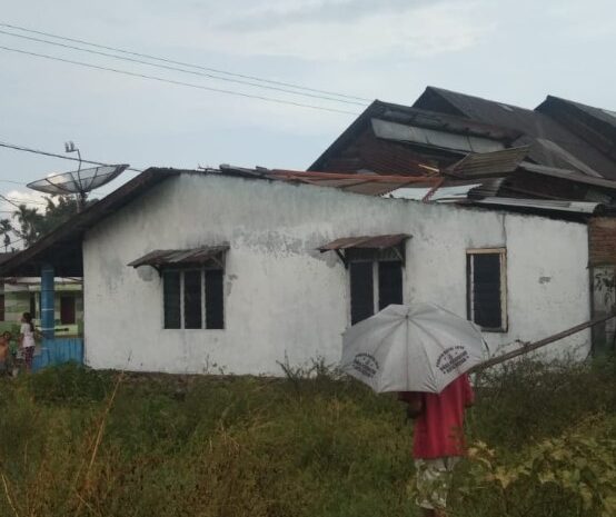  17 Rumah di Simalungun Rusak Berat Diterjang Angin Puting Beliung