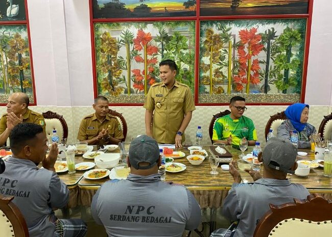  Bangganya Adlin Tambunan Bertemu Atlet NPC Sergai Peraih 9 Emas