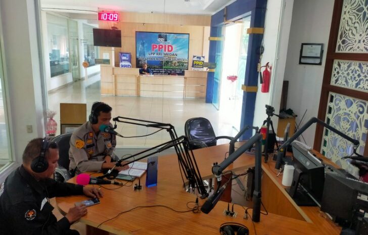  Wakapolsek Medan Timur Tampil Sebagai Narasumber di Dialog Interaktif Poldasu