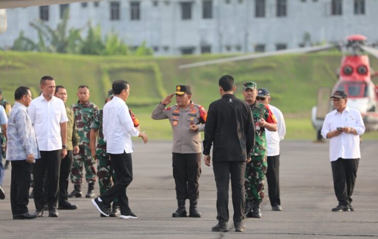  Forkopimda Sumut Sambut Kunjungan Kerja Presiden RI