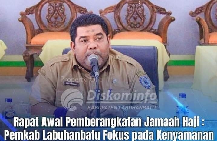 Pemkab Labuhanbatu Gelar Rapat Awal Pemberangkatan Jemaah Haji