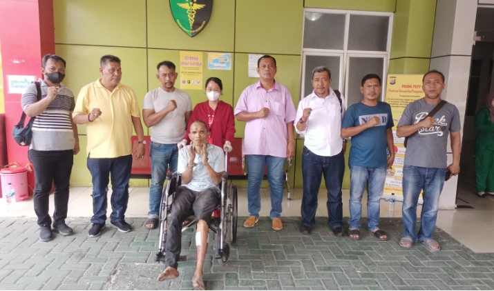  Polsek Medan Area Tembak Pelaku Curanmor