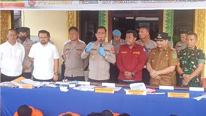  Dalam Sepekan, Polres Pelabuhan Belawan Berhasil Ungkap Sejumlah Kasus Viral