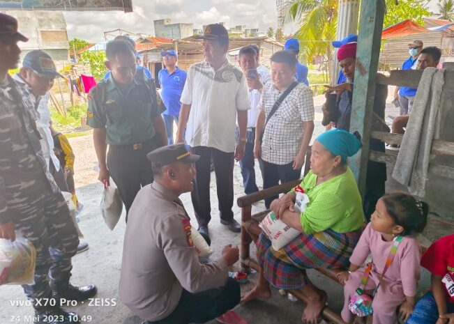 Vihara Karuna Maitereya Gelar Bansos Bagi Warga Kurang Mampu