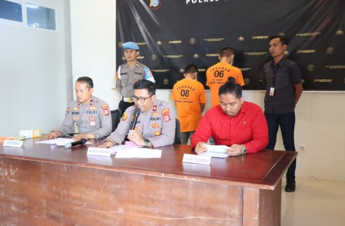 Polres Morowali Ringkus Pencurian Kabel Tembaga di Jetty PT BTIIG Desa Ambunu