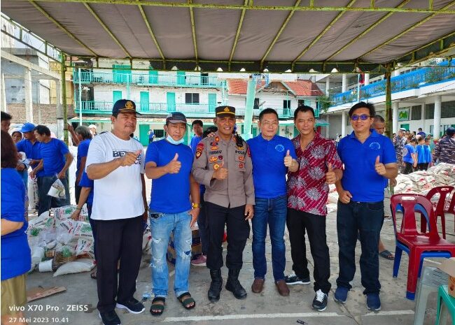  Yayasan Vihara Karuna Maitereya Gelar Peletakan Batu Pertama dan Berbagi Bansos