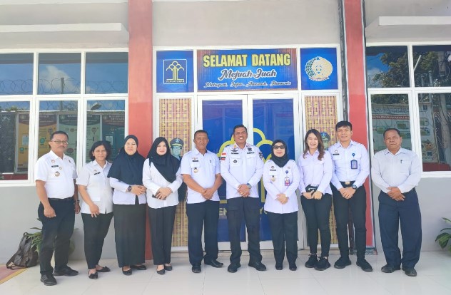  Tim Monitoring P2HAM Kanwil Sumut Kunjungi Rutan Kelas IIB Kabanjahe