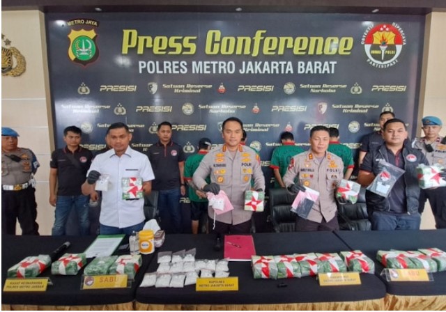  Polres Metro Jakarta Barat Ungkap Jaringan Peredaran Narkoba Aceh, Medan dan Jakarta